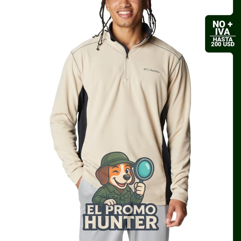 Columbia Media cremallera Klamath Range II para hombre