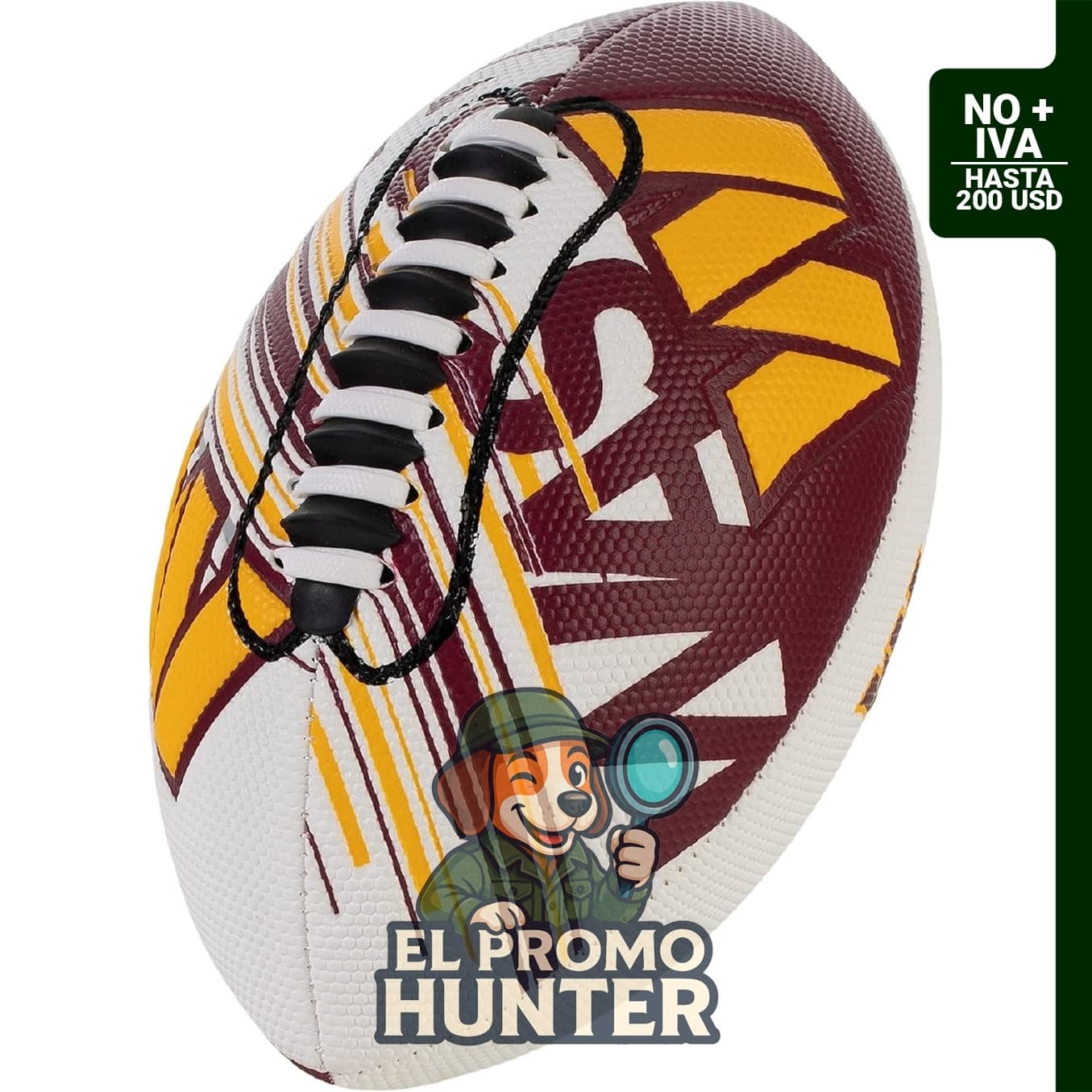 Franklin Sports NFL Team Mini Balón de Fútbol Americano Juvenil 8.5" con Licencia Oficial de la NFL y bomba de aire.