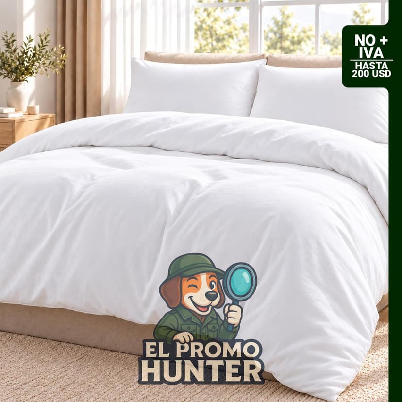 SheRest Juego de funda de edredón King de microfibra, incluye funda de 104 x 90 pulgadas y 2 lazos.