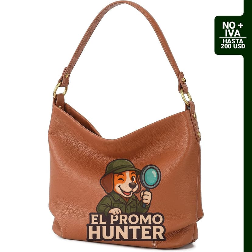 Bolsos cruzados de cuero de grano completo para mujer, tipo hobo con correa ajustable.