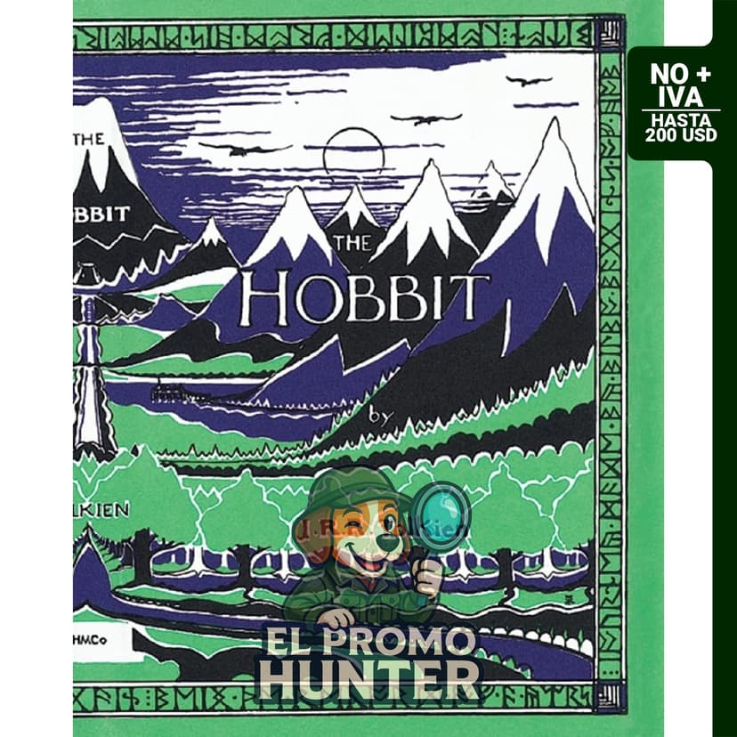 The Hobbit de J.R.R. Tolkien, tapa dura, ilustrado por Michael Hague.