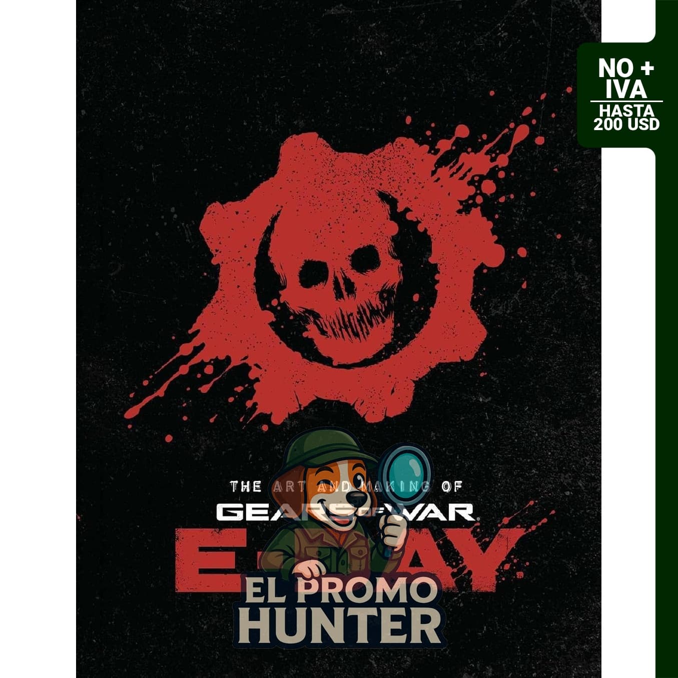 The Art and Making of Gears of War: E-Day, tapa dura.
