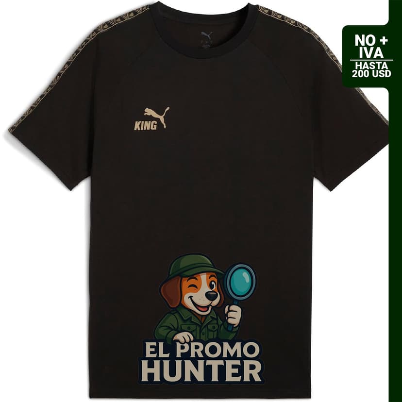 Puma Camiseta King para hombre, prenda de vestir para uso diario.
