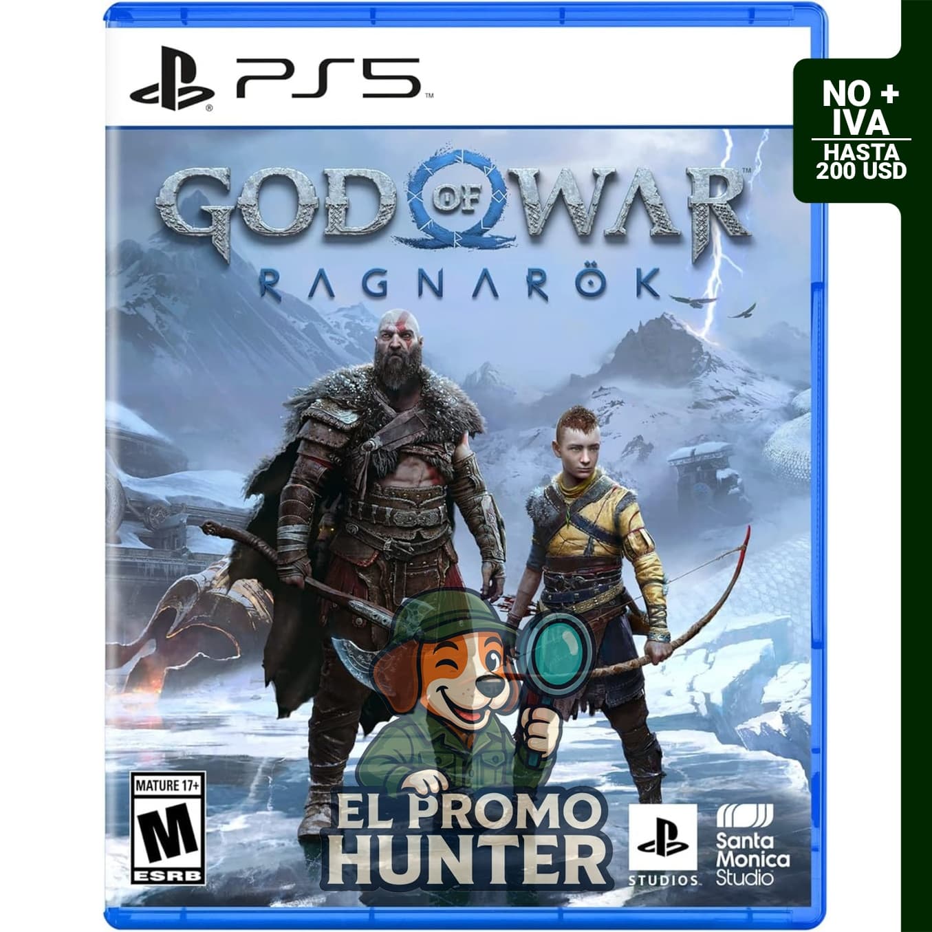 God of War Ragnarök - PlayStation 5, videojuego de acción y aventura.