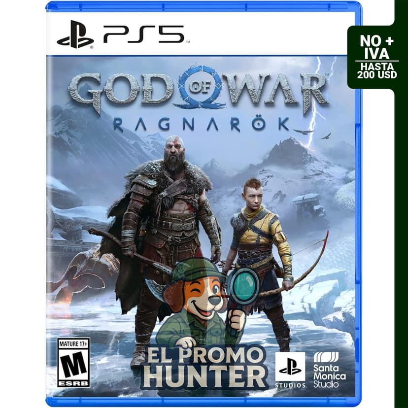 God of War Ragnarök - PlayStation 5, videojuego de acción y aventura.