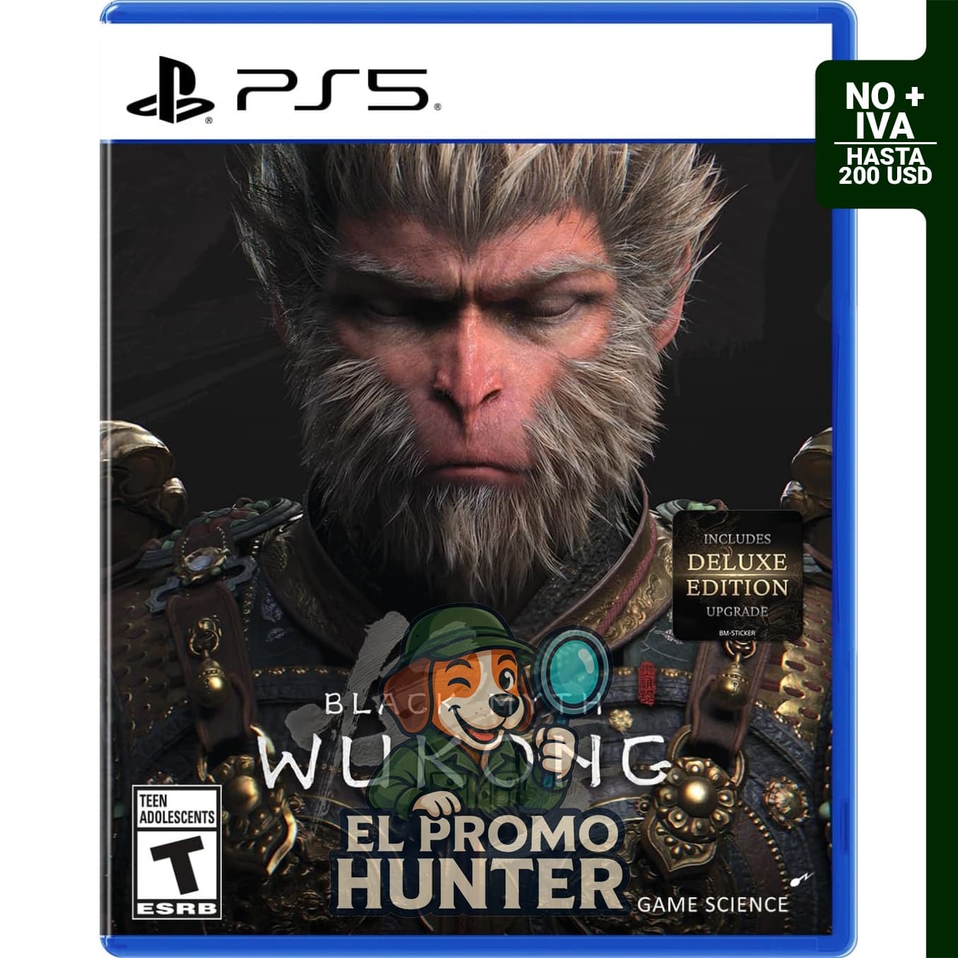 Black Myth: Wukong para PlayStation 5, videojuego de acción y aventura.