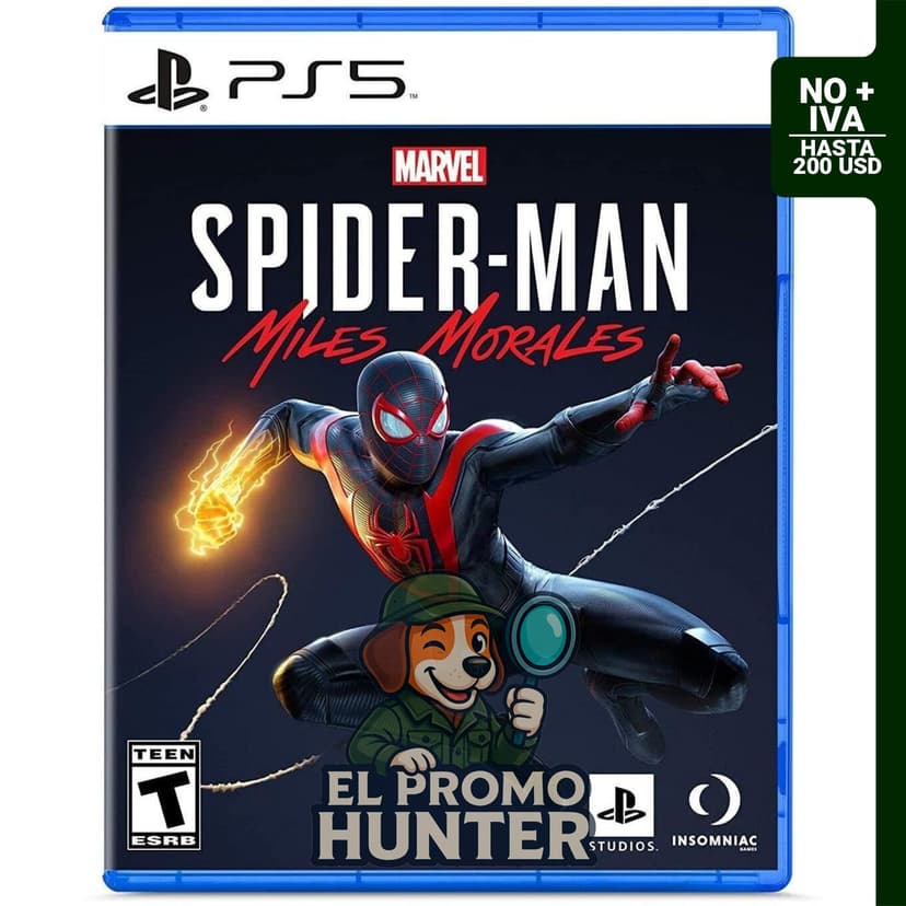 Marvel's Spider-Man: Miles Morales para PlayStation 5, videojuego de acción y aventura.