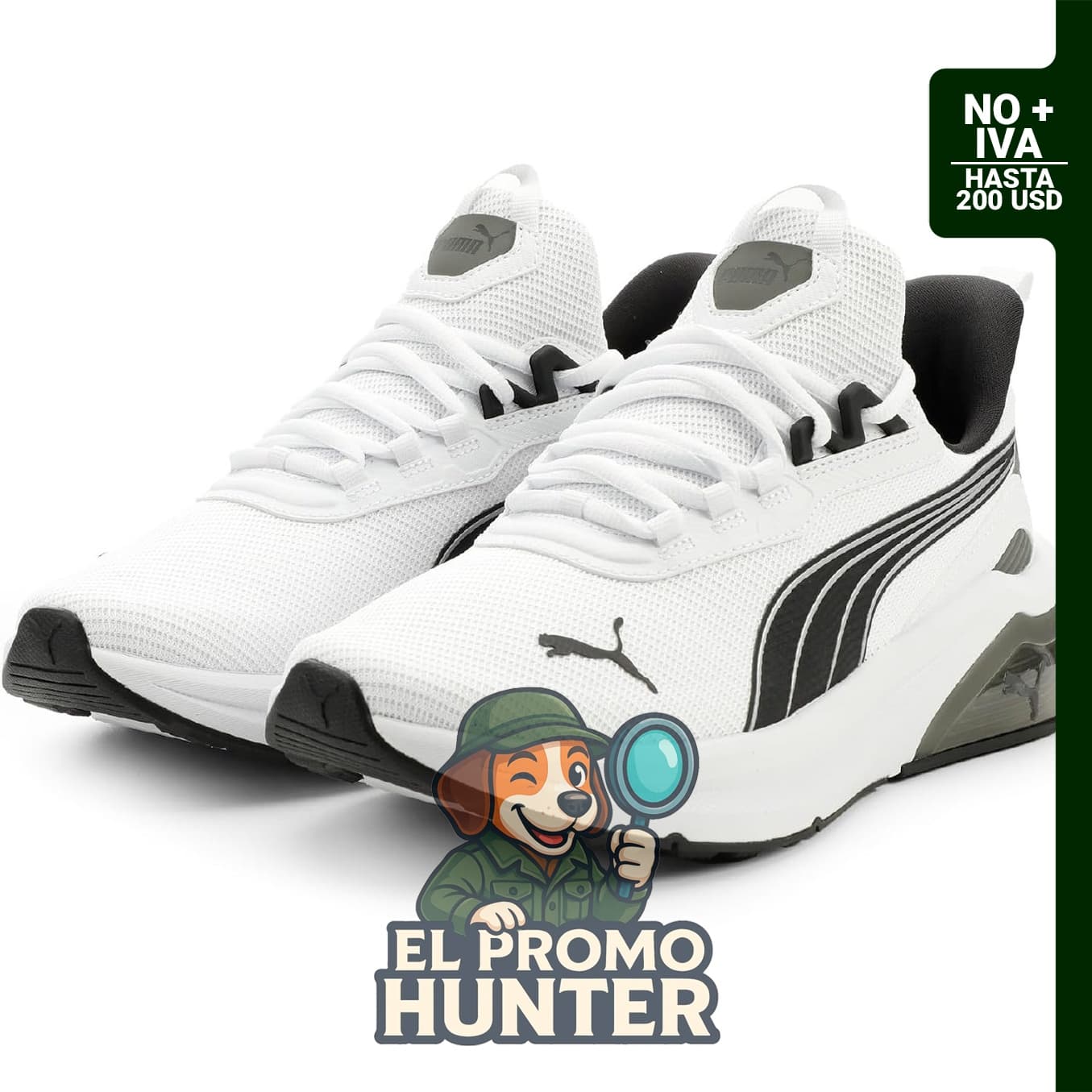 Puma Zapatos Buscador para hombre, diseño deportivo y material sintético.
