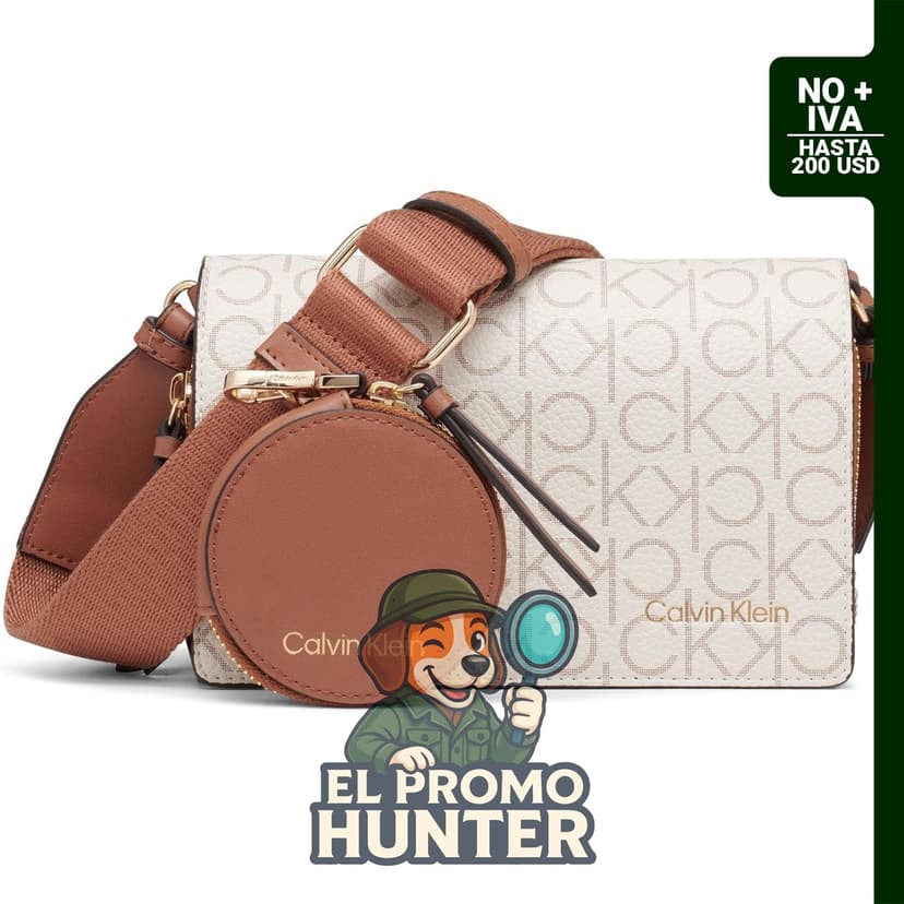 Bolsa cruzada Calvin Klein modelo Millie.