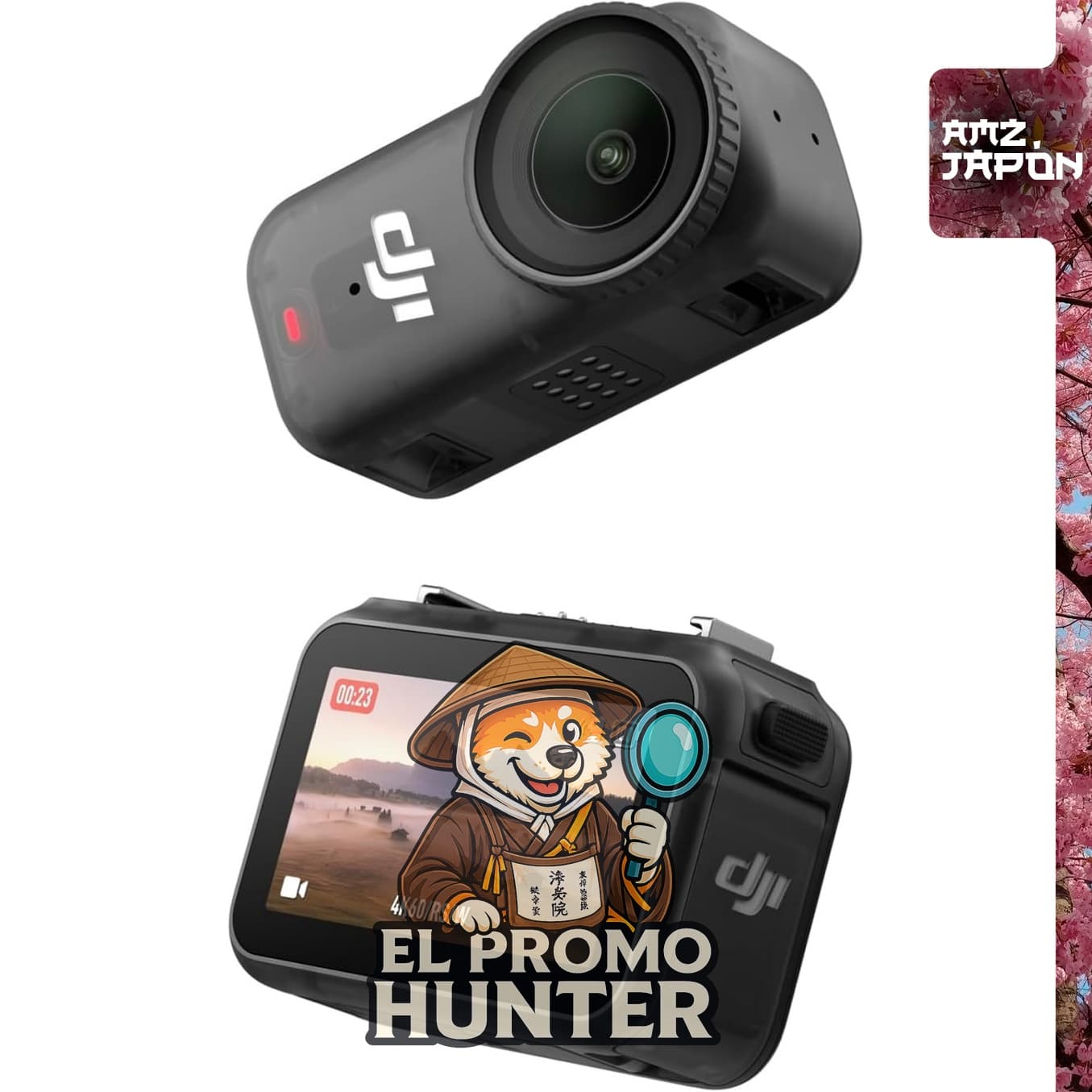 DJI Osmo Nano Standard Combo (128GB) 4K Wearable Vlog Camera con sensor de 1/1.3.