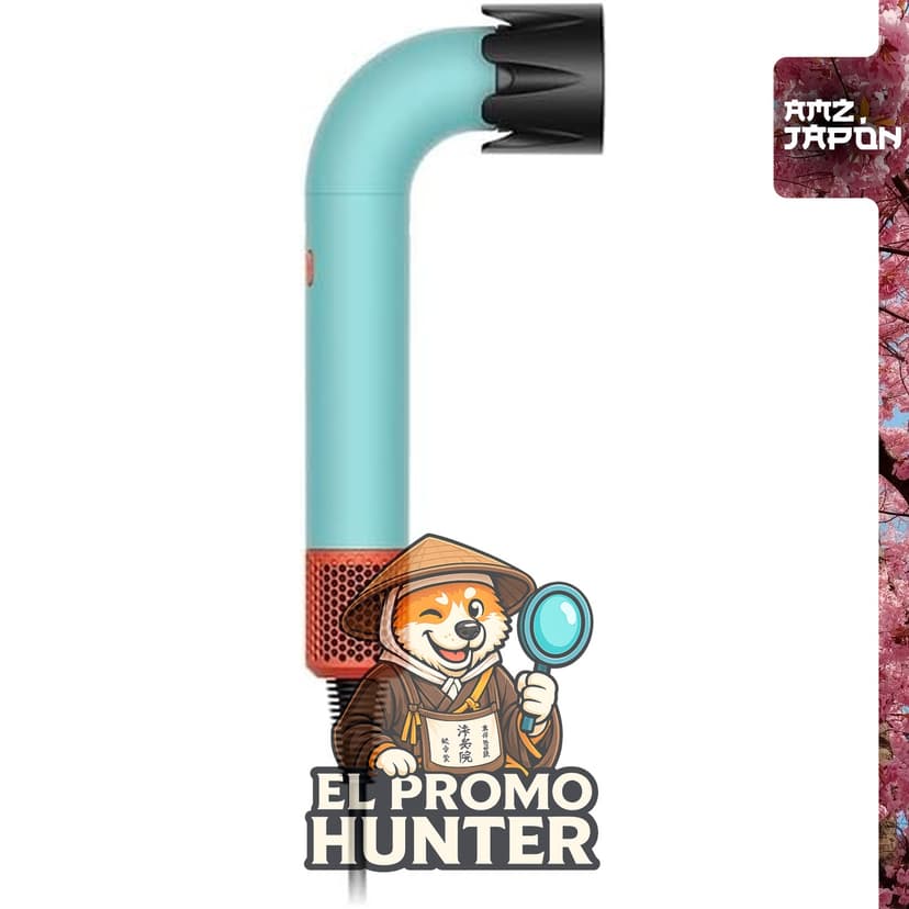 Secador de pelo Dyson Supersonic r™ HD17 CPATO, color rosa cerámico, con alta potencia de aire y secado rápido.