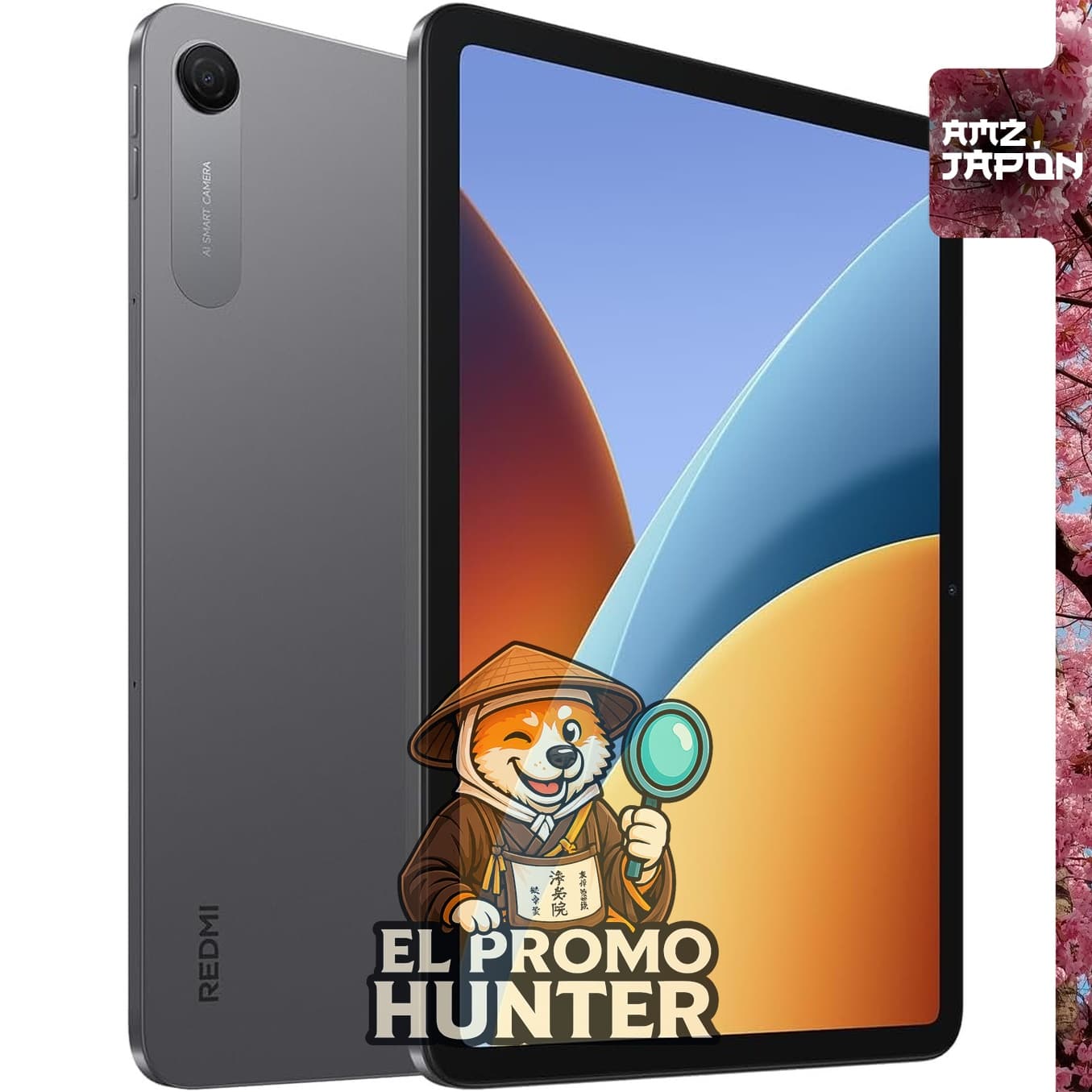 Xiaomi Redmi Pad 2 9.7 Tablet, 4 GB RAM, 64 GB almacenamiento, pantalla de 9.7" (24.6 cm) 2K, 120 Hz, batería de 7,600 mAh.
