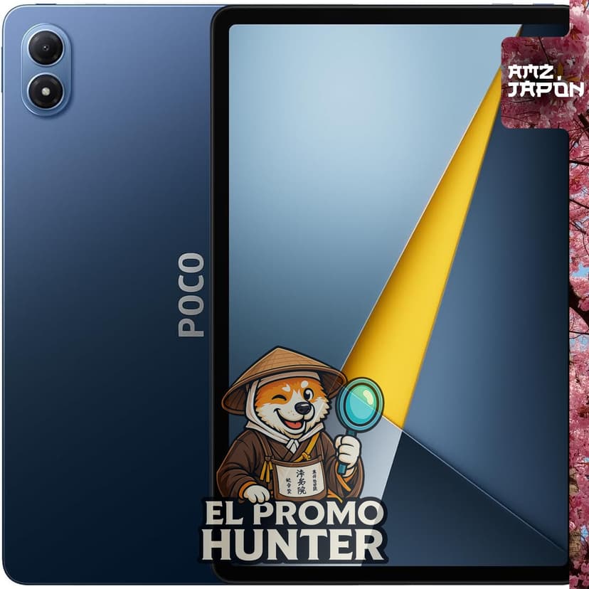 Xiaomi POCO Pad M1 Tablet, 8 GB RAM, 256 GB almacenamiento, pantalla de 12.1" (30.7 cm) 2.5K, 120 Hz.
