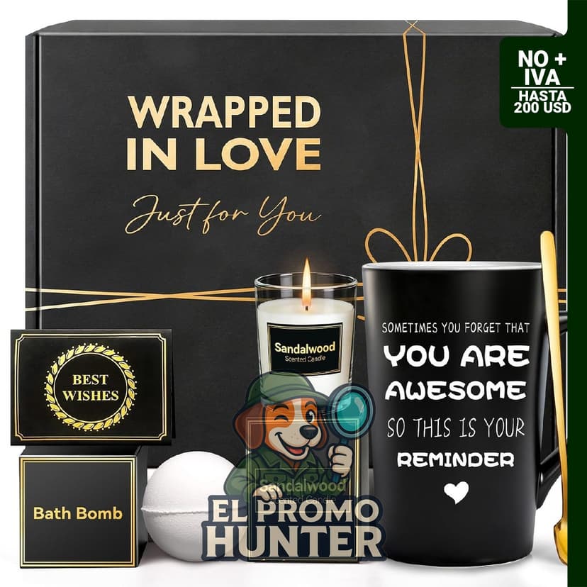 Juego de regalo de cuidado de la piel para cuerpo, incluye productos para hombres y mujeres.