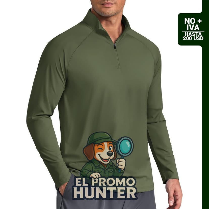 COOFANDY Sudadera atlética con cremallera de 1/4 para hombre.