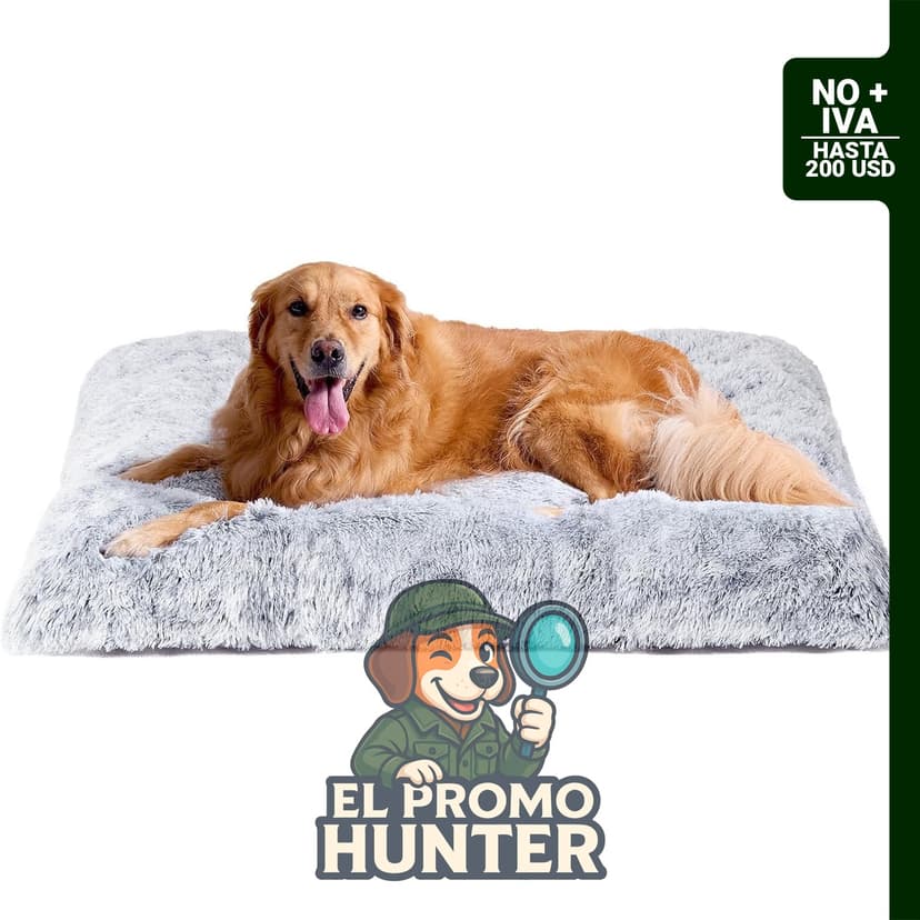 EHEYCIGA Cama mullida para perros, almohada de felpa extra grande.