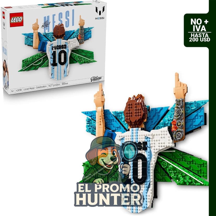 LEGO Editions Lionel Messi – Juego de construcción para niños a partir de 14 años.