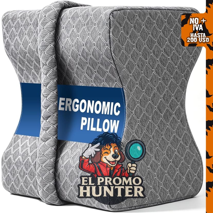 Almohada de rodilla para dormir de lado, soporte para ciática y articulaciones.