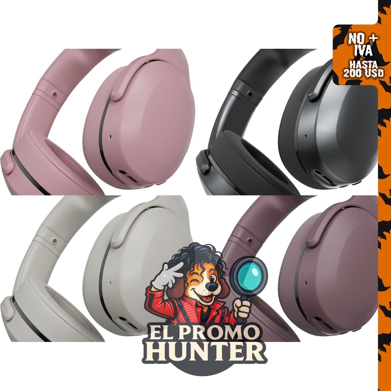 Skullcandy Crusher 540 Active Auriculares Sensoriales Inalámbricos - Humo