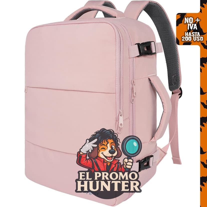 Mochila de viaje Taygeer para mujeres, aprobada por TSA para llevar en vuelos.