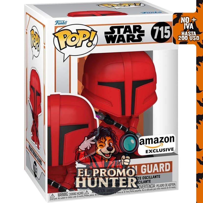 Funko Pop! Star Wars: The Mandalorian - Guardia Pretoriana, figura coleccionable.