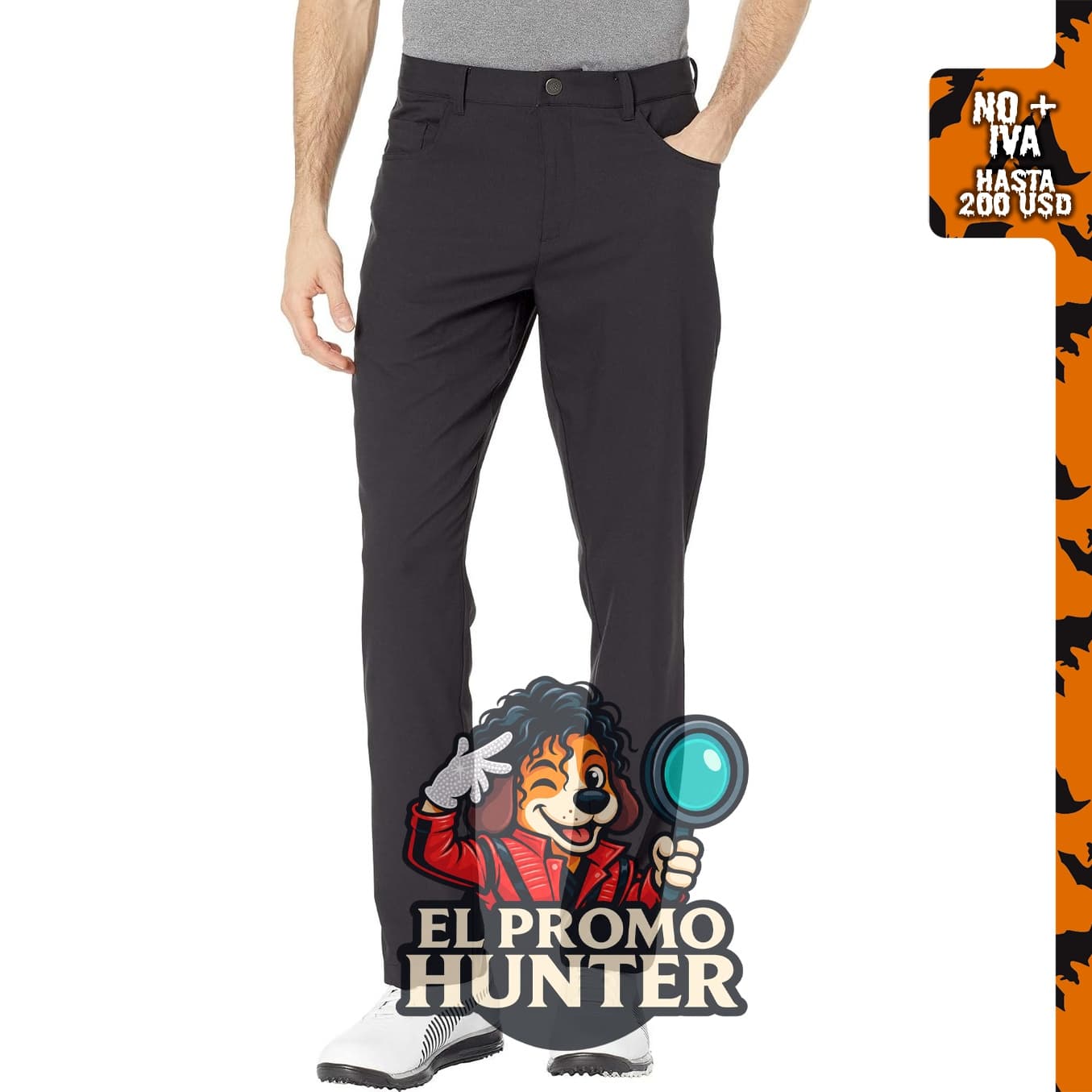 Pantalones Puma Jackpot 5 Pocket para hombre, diseñados para golf.