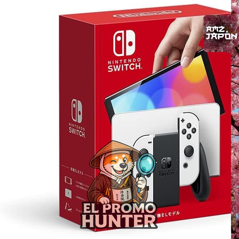Nintendo Switch (OLED Model) Joy-Con (L)/(R) Blanco