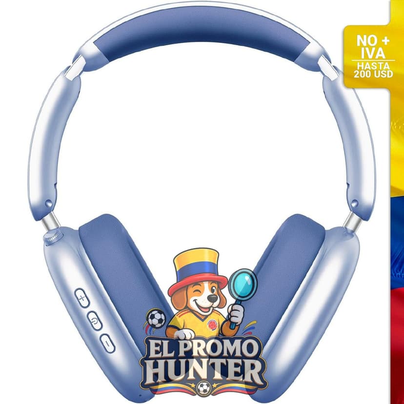 Auriculares Wentronic Y02 con cancelación activa de ruido, Bluetooth 5.4, micrófono y tiempo de reproducción de 60 horas.